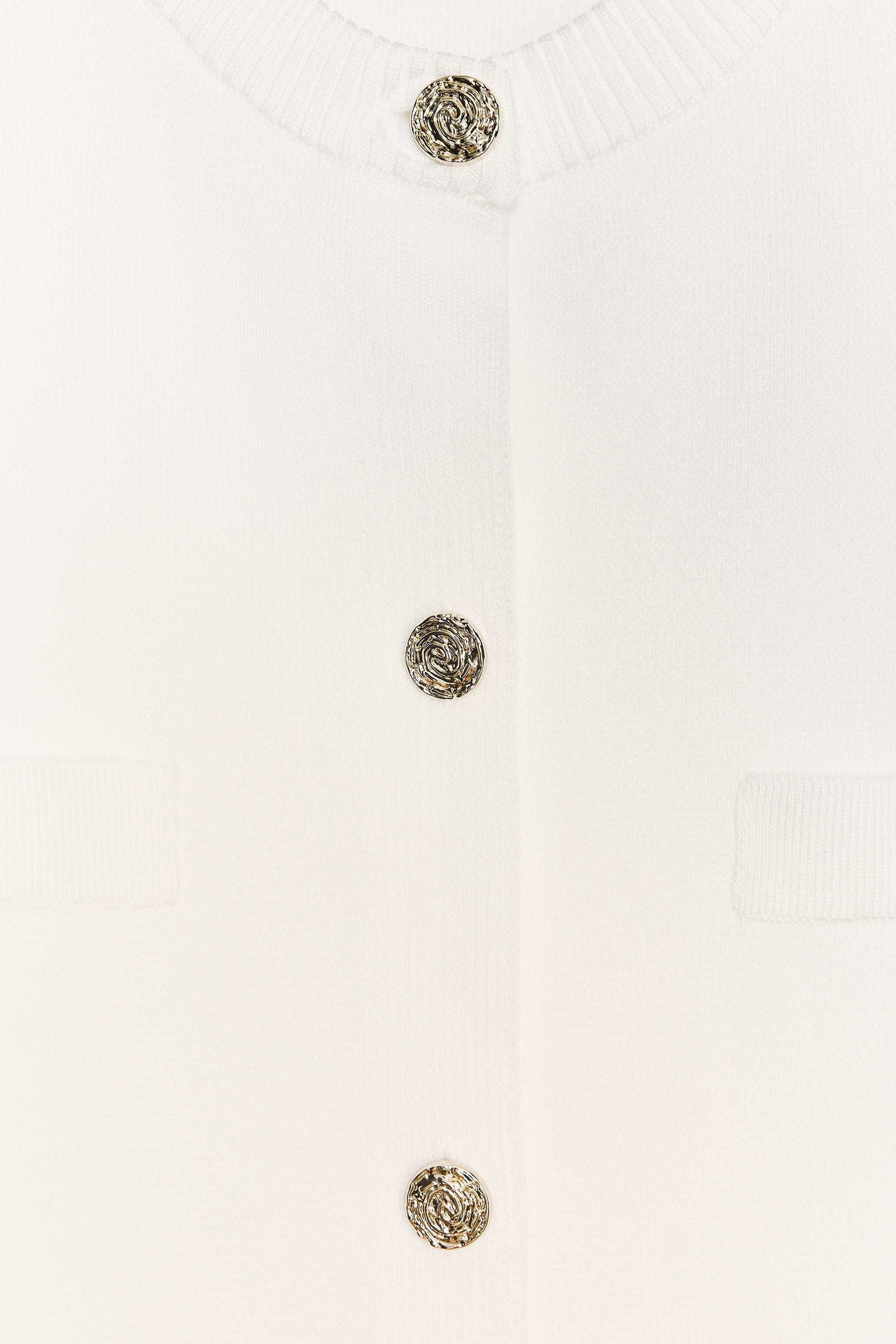 SHORT SLEEVE KNIT CARDIGAN | Zara US