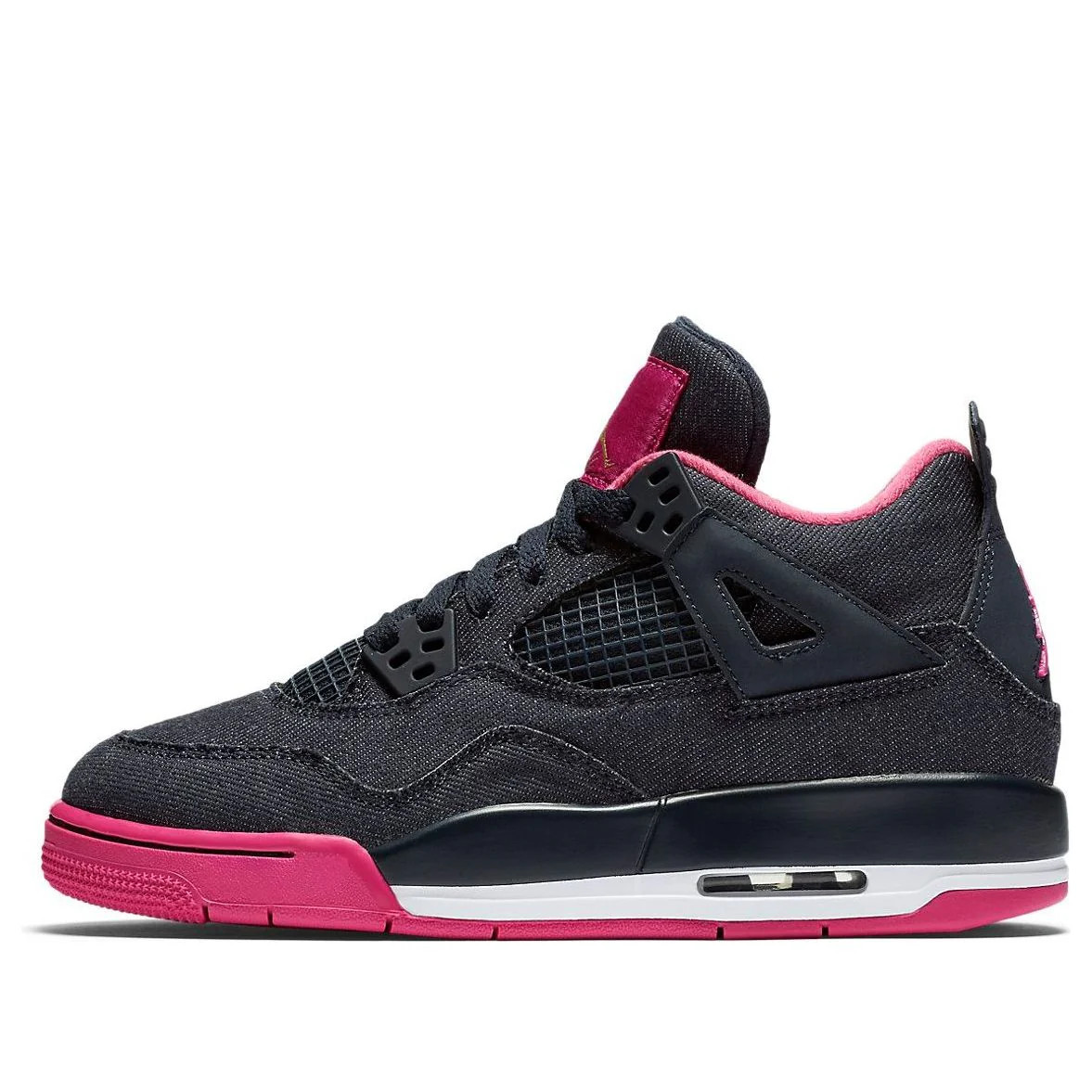 (GS) Air Jordan 4 Retro 'Denim' 487724-408 | KICKS CREW