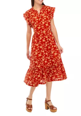 Wonderly Women's Easy Printed Popover Dress | Belk