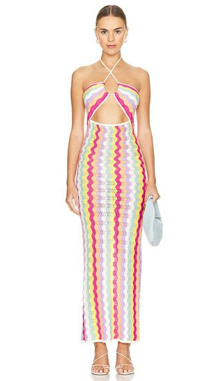 Poppy Multicolor Knitted Dress in Multicolor | Revolve Clothing (Global)