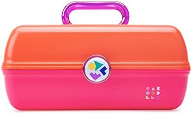 Caboodles On-The-Go Girl - Social Butterfly | Cosmetic Organizer, Make-up & Accessory Case, Orang... | Amazon (US)