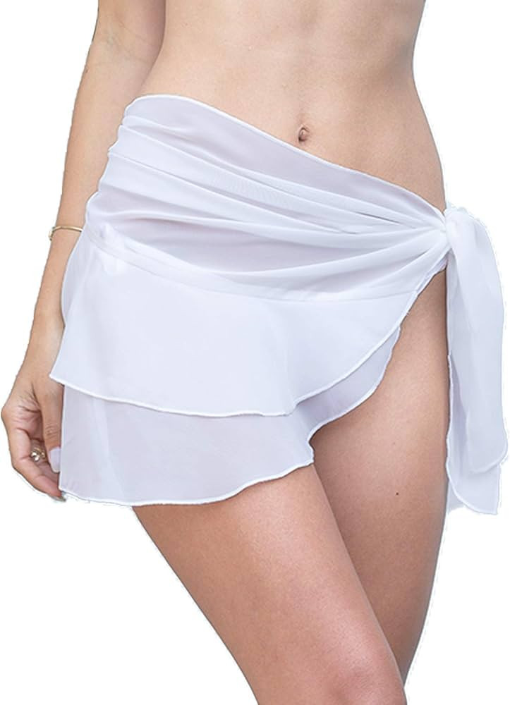 CARDYDONY Women's Swimsuit Cover Up Sarong Bikini Swimwear Beach Cover-Ups Wrap Skirt | Amazon (US)