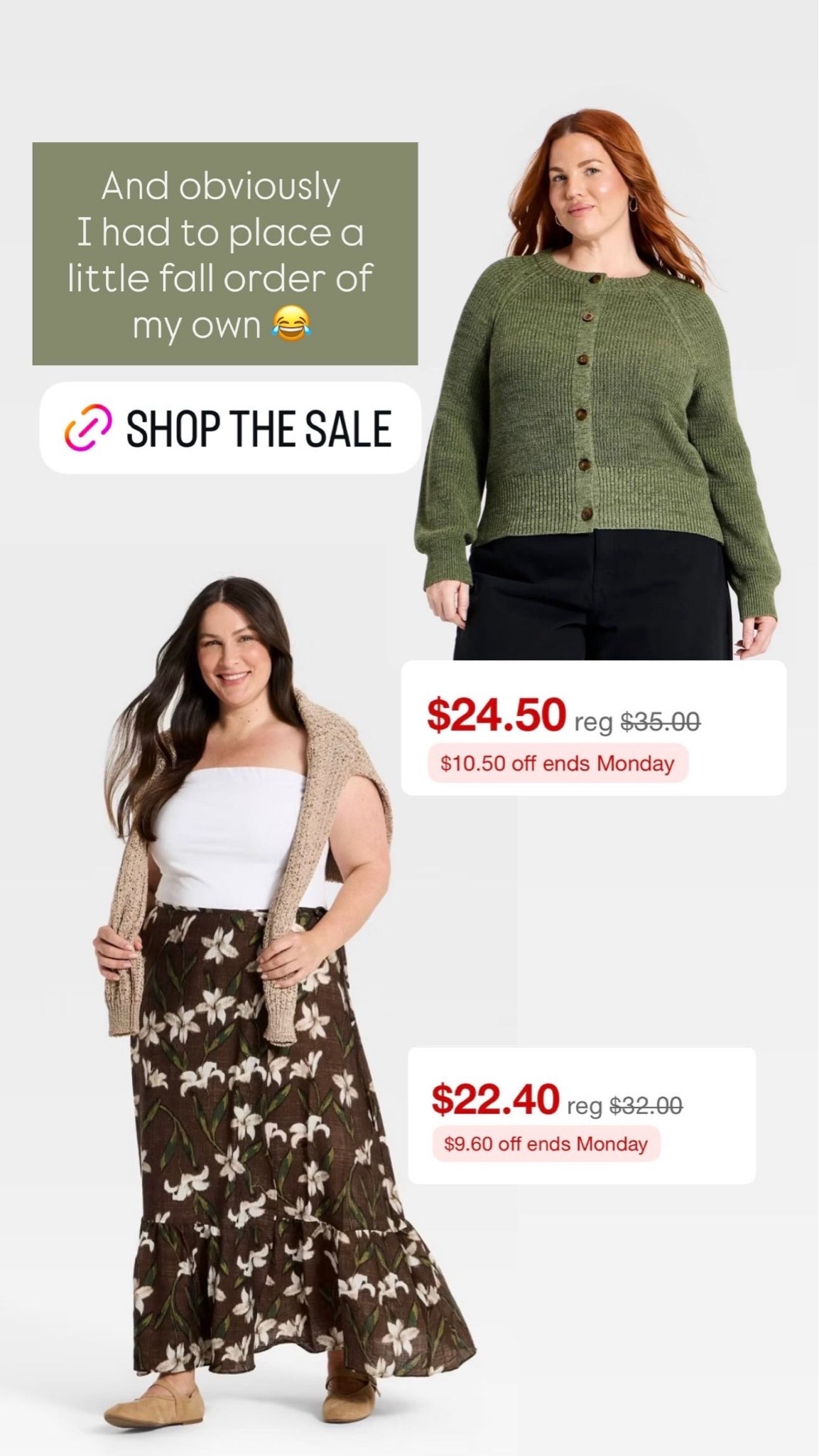 My Target sale order! Save up to 40% right now!

#LTKPlusSize #LTKSaleAlert