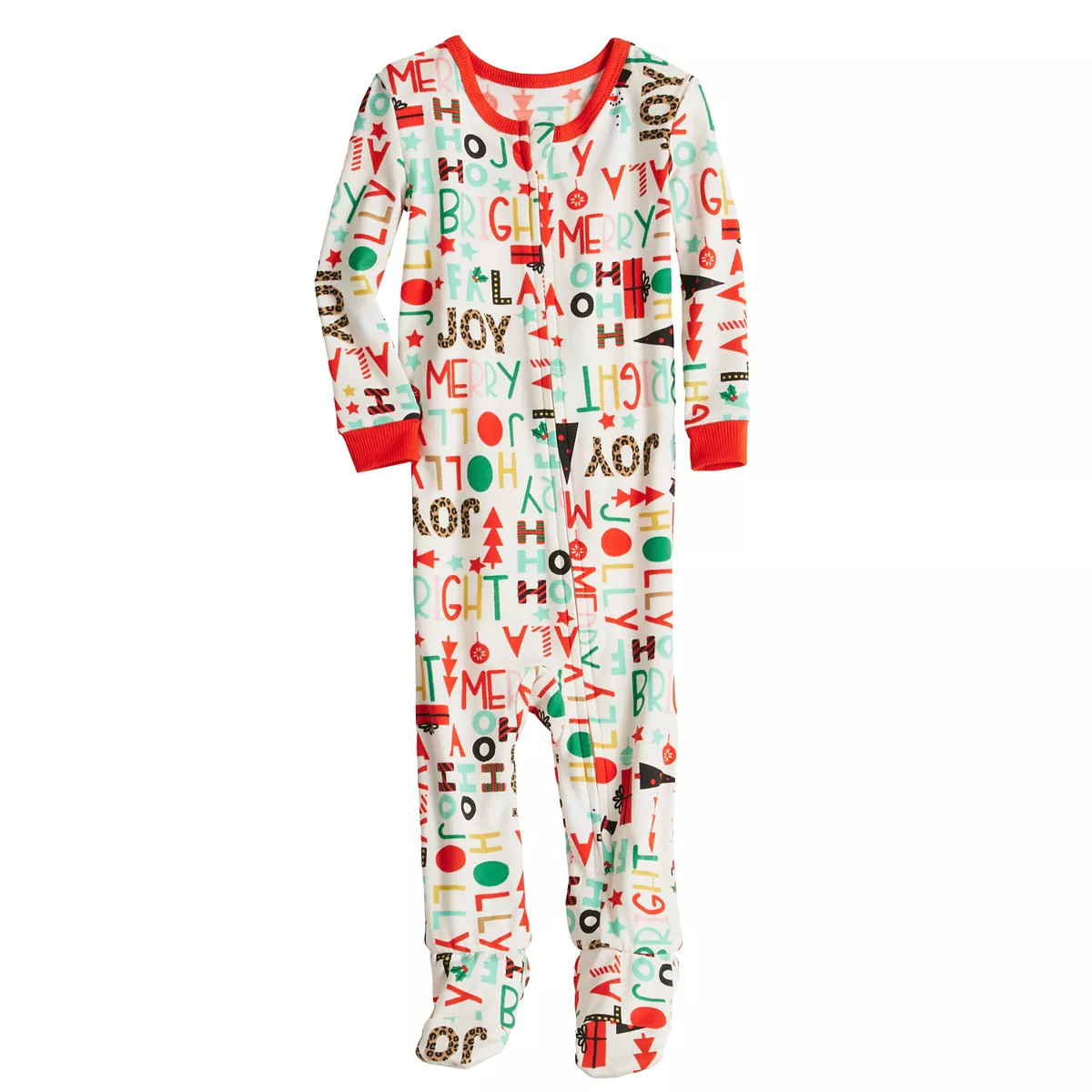 Baby Jammies For Your Families® Fa La La Footed Pajamas | Kohl's