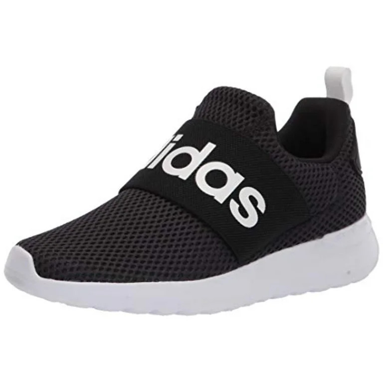 adidas Lite Racer Adapt 4.0 Running Shoes, Black/Black/White, 6 US Unisex Big Kid | Walmart (US)