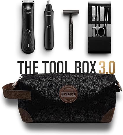 MANSCAPED™ The Tool Box 3.0 Contains: The Lawn Mower™ 3.0 Electric Trimmer, The Weed Whacker... | Amazon (US)