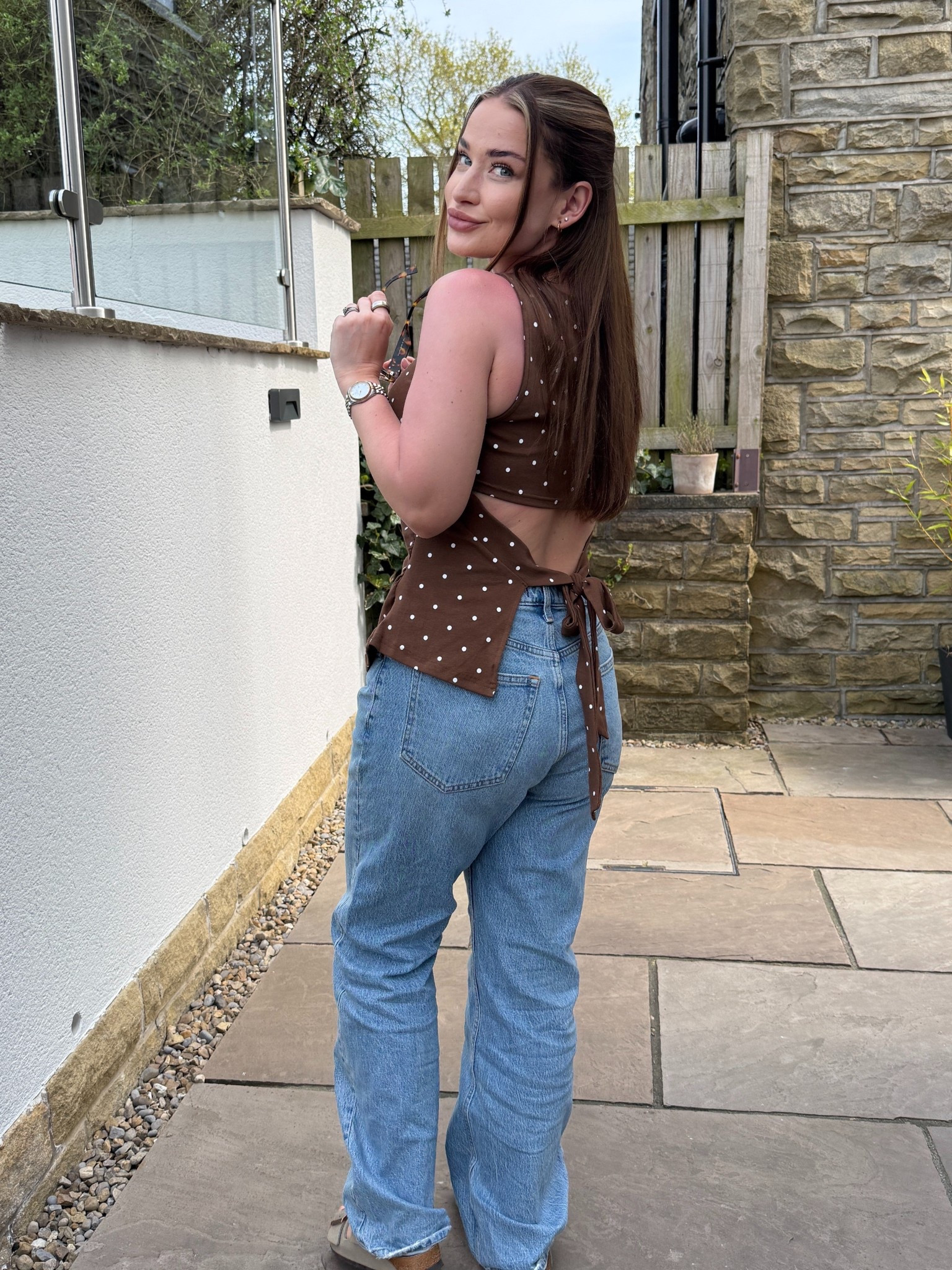 Spring top and jeans perfect for this beaut weather we have been having! 

#LTKuk #LTKspring #LTKsummer