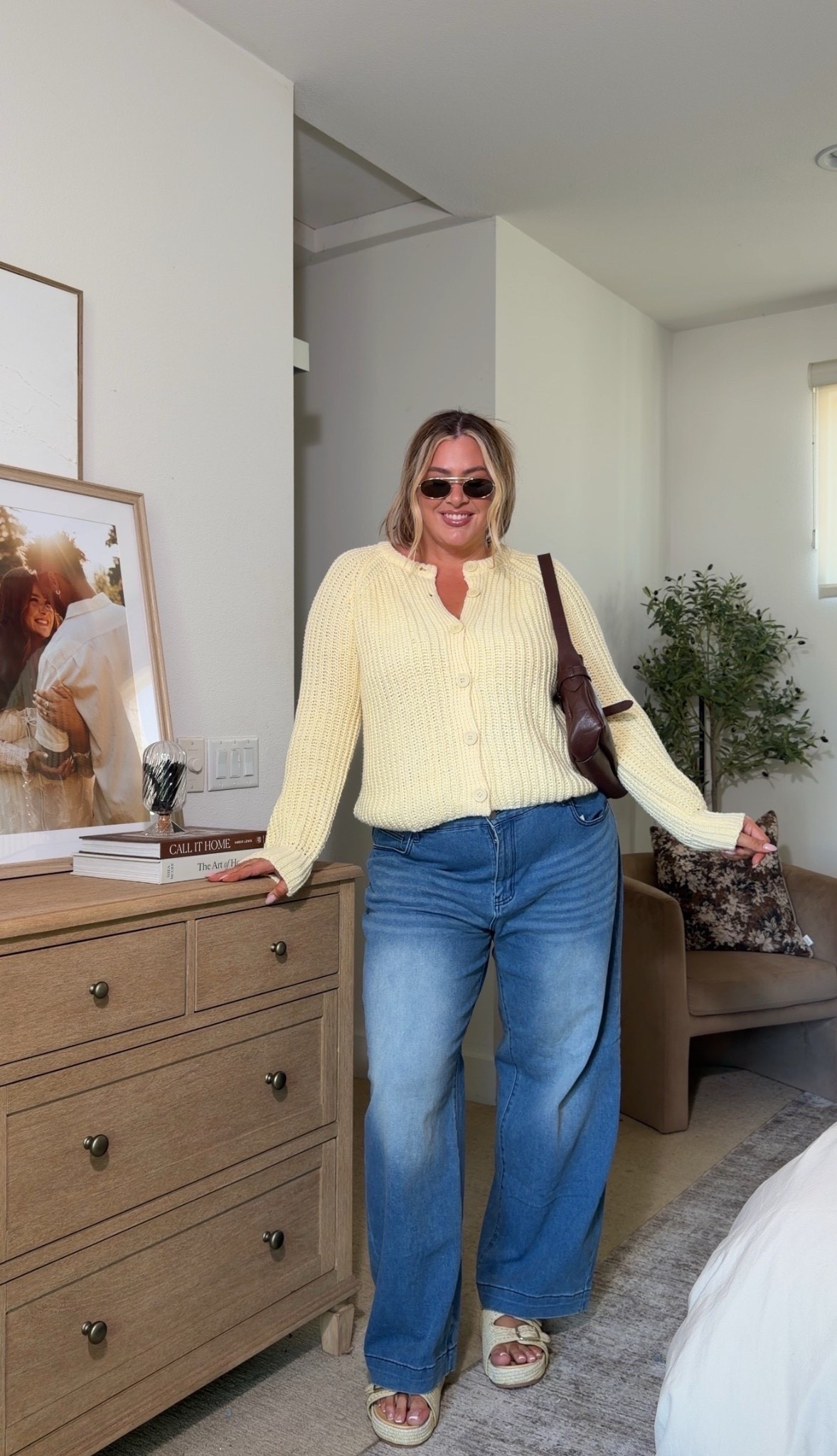 The perfect spring outfit 🌻 I’m wearing a 3XL in these pants and an XL in this sweater!

#LTKSeasonal