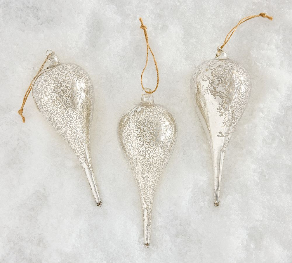 Finial Ornament Box Set of 3 | Pottery Barn (US)