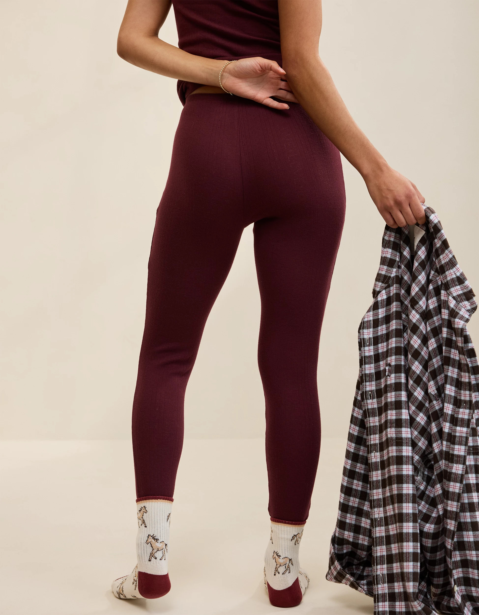 OVERSLEPT by Aerie Pointelle Legging | Aerie