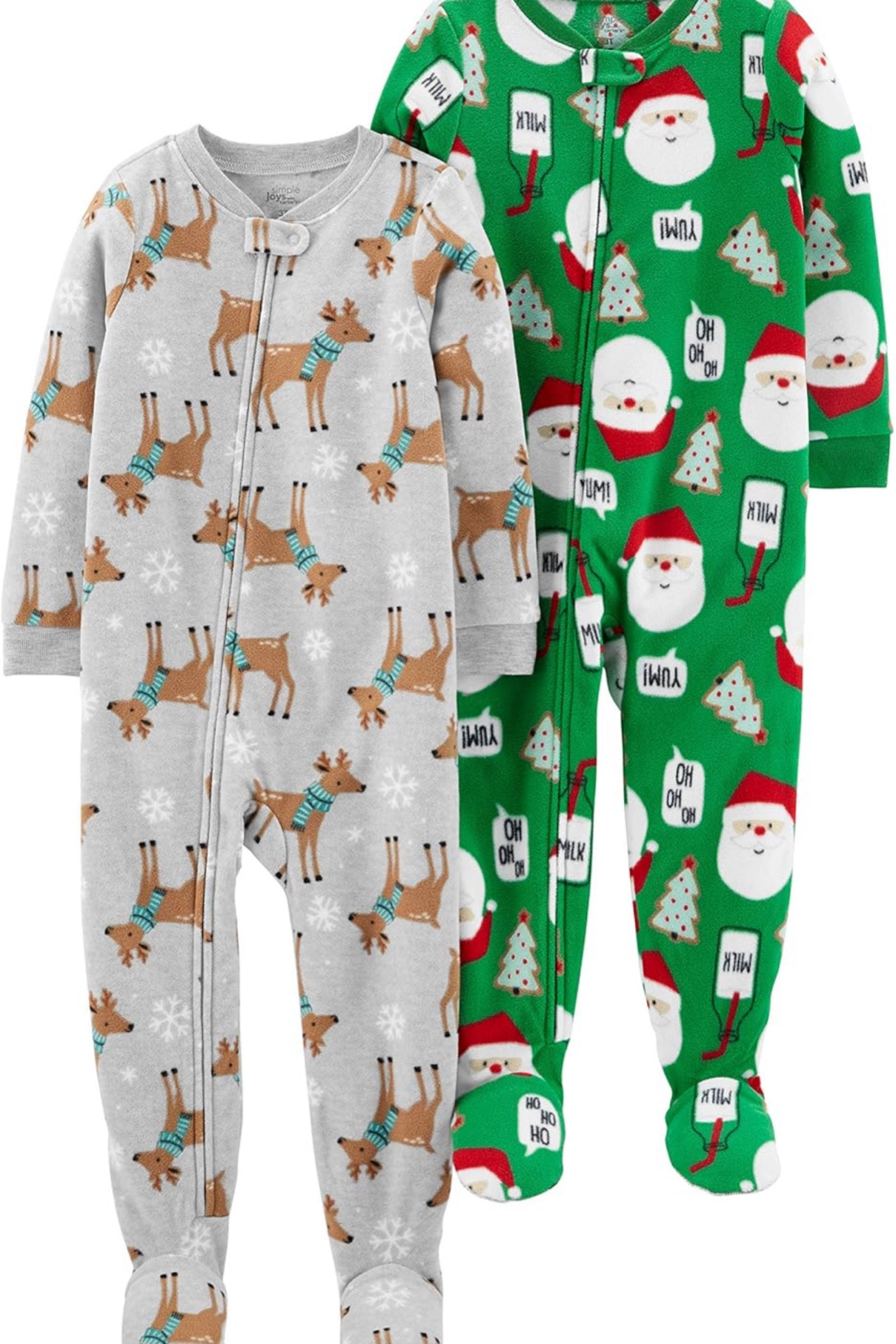 Some easy and cozy toddler onesies pjs for the holiday season. My boys love their onesies especially during the holidays. 

Size 5t 

Toddler pjs , toddler pajamas , Christmas pjs , Christmas pajamas , baby pjs , holiday gift guide , boy clothes , boy pjs , onesies , fleece pajamas 

#LTKKids #LTKGiftGuide #LTKBaby