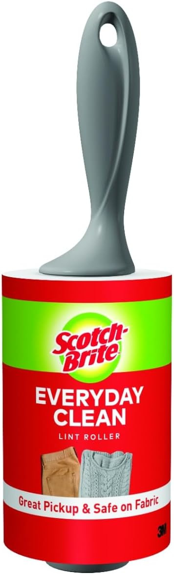 Scotch-Brite Everyday Clean Lint Roller, 95 Sheets, Multi-Purpose Pet Hair, Fuzz, and Lint Remove... | Amazon (US)