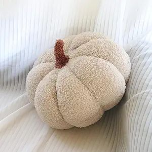 Wociccou Halloween Pumpkin Pillows, Teddy Fleece Pumpkin Throw Pillows Halloween Pumpkin Throw Pi... | Amazon (US)