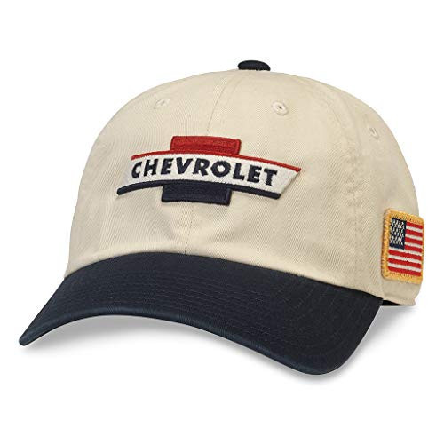 AMERICAN NEEDLE Chevrolet Baseball Dad Hat (GM-1908A-INVY) | Amazon (US)