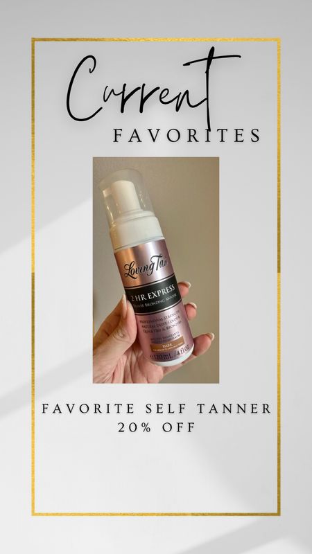 My favorite self tanner is 20% off.  I love the dark or ultra dark.

#LTKbeauty #LTKGiftGuide #LTKCyberWeek