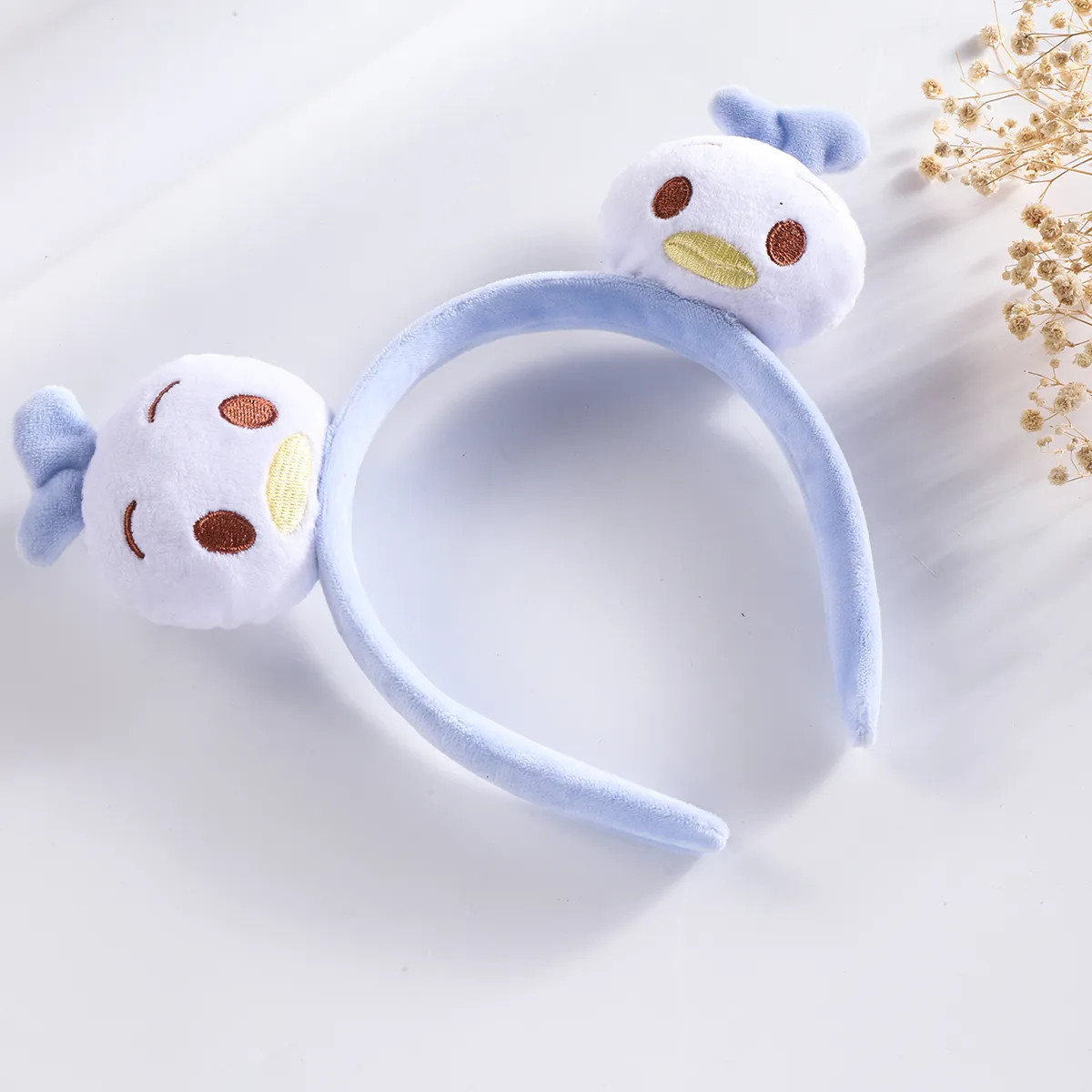 1pc Girls Cute Cartoon Headband With Two Mini Squirrel Doll For Hair Decorative Accessories | Temu Affiliate Program