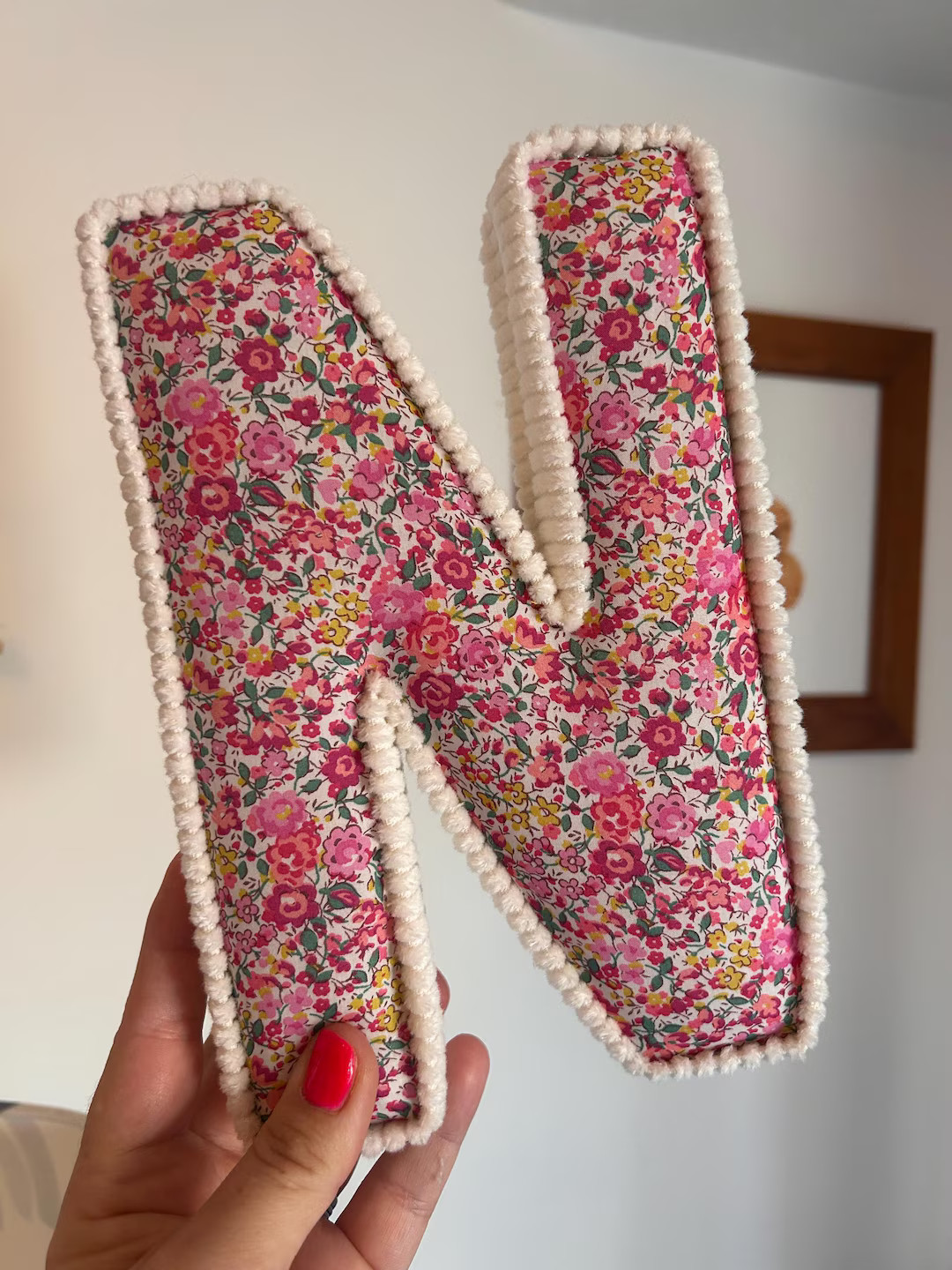 Custom name wall hanging personalised initial fabric letter | Etsy (US)