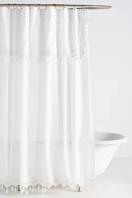 Tasseled Antioch Shower Curtain | Anthropologie (US)