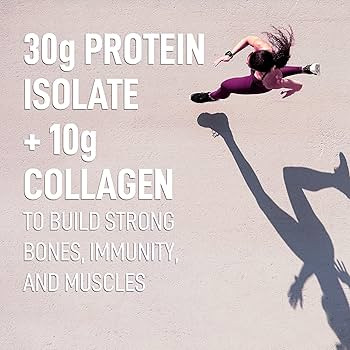 LEANFIT SPORT PROTEIN ISOLATE & MARINE COLLAGEN, Natural Vanilla, Grass-Fed Protein Isolate and 1... | Amazon (CA)