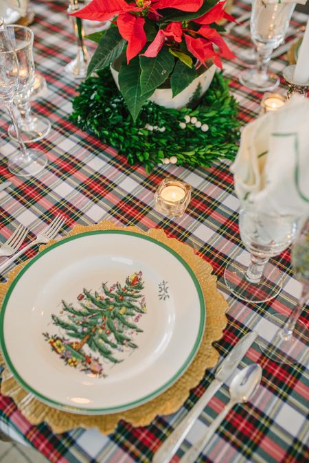 Spode Christmas dinner plates 

#LTKHoliday #LTKhome #LTKSeasonal