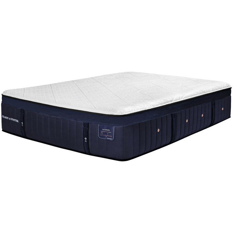 Hybrid Pollock Luxury Ultra Plush Velvet Top Sides Queen Mattress | Slumberland Furniture