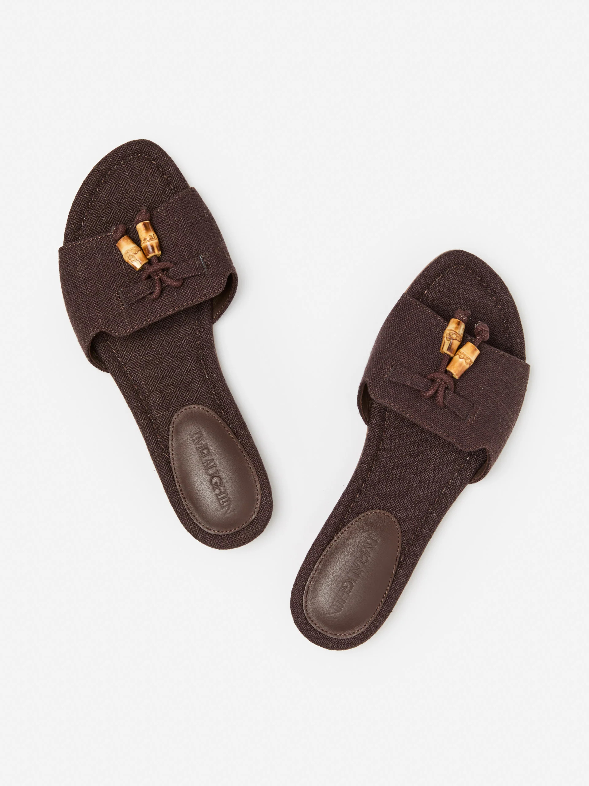 Ciara Linen Sandals | J.McLaughlin