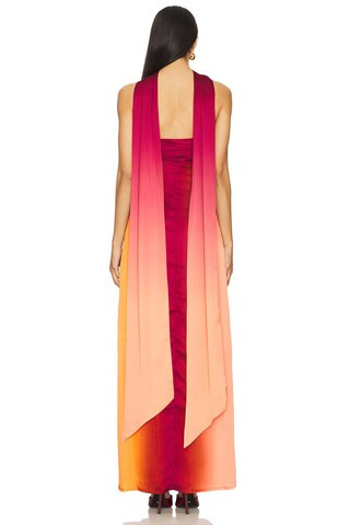 Vivia Scarf Dress in Aurora | Revolve Clothing (Global)