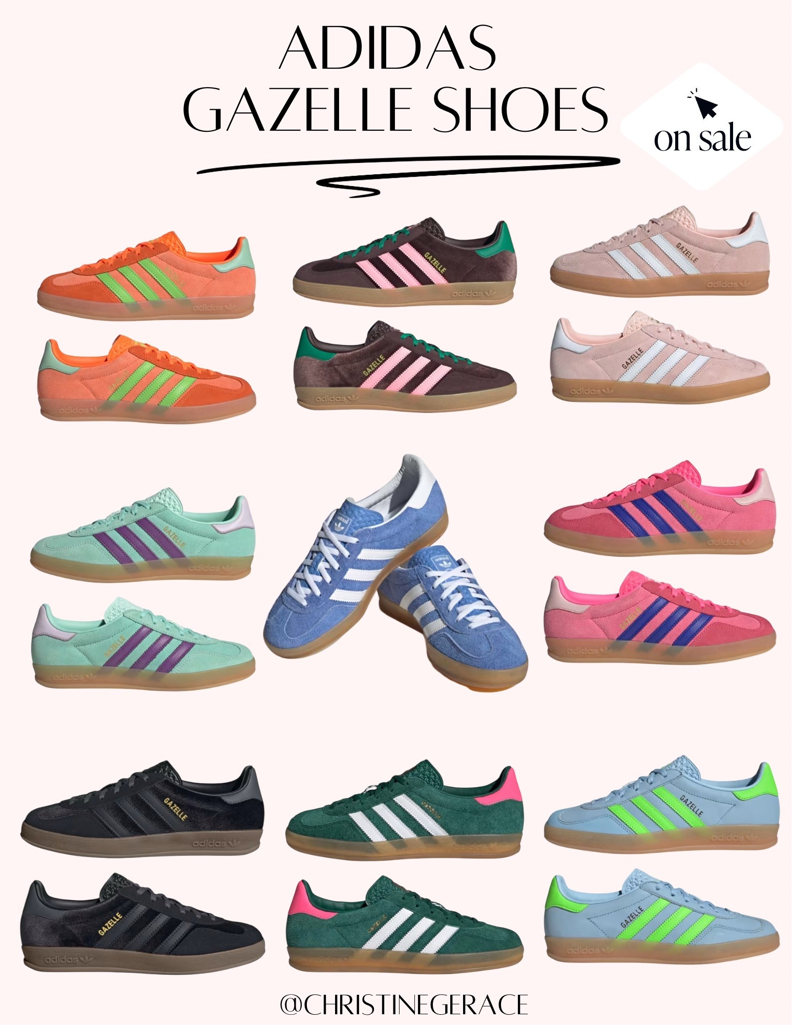 Adidas sale happening right now ! 30% off of a big selection of full priced items ! Use code LTK30 at check out !! 

Adidas
Sneakers 
Gazelle shoes
Spring shoes 
Spring break

#LTKSpringSale #LTKStyleTip #LTKShoeCrush