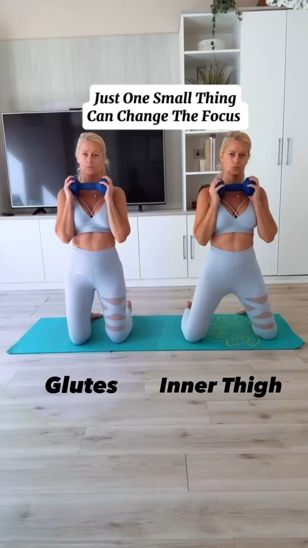 It's always a little thing that matters. If you pay attention, it will make all the difference!

Thank you to @ ying_yang_twin_z for showing me the difference 
💪💪

#glutes #innerthighs #training #girlswholift #stronggirls #gymgirl#LTKOver40 #LTKActive

#LTKpetite #LTKfitness #LTKsummer
