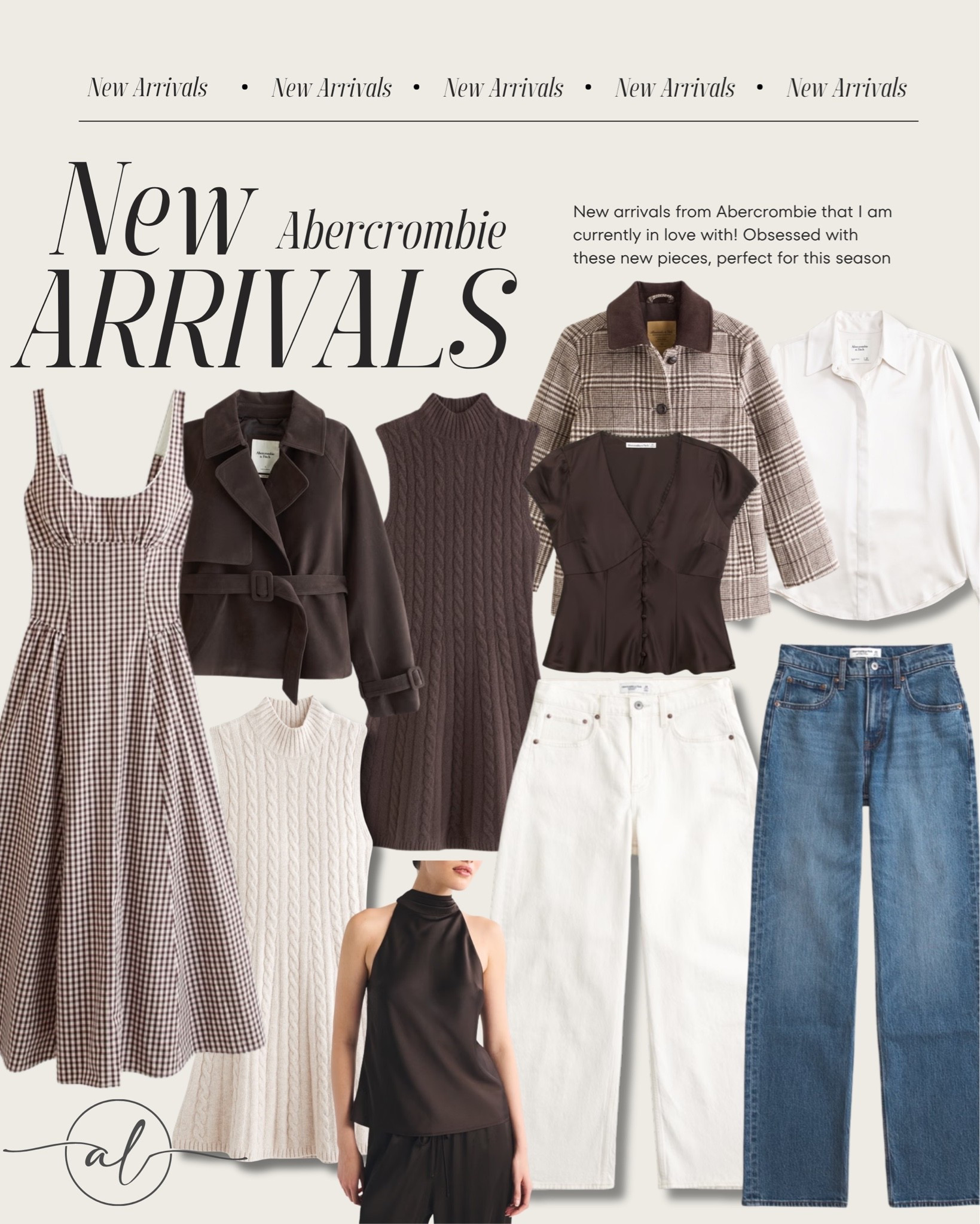 New arrivals from Abercrombie that 1 am currently in love with! Obsessed with these new pieces, perfect for this season

#LTKootd #LTKU #LTKSeasonal