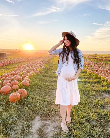 Pumpkin patch outfits - maternity dresses - bump friendly dress - denim jackets for fall - fedoras hats 



#LTKfamily #LTKbump #LTKHalloween
