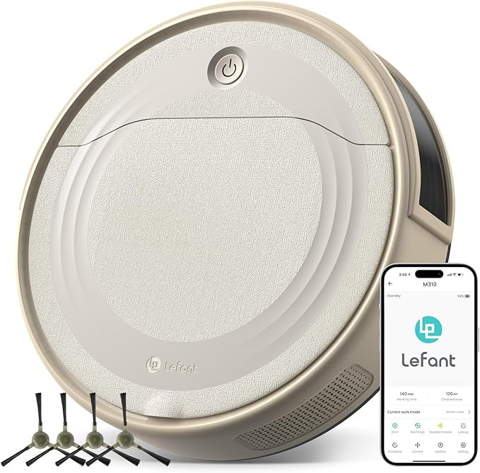 Lefant M310 Robot Vacuum Cleaner-4500Pa Suction, PreciSense Obstacle Avoidance, Brushless Motor, ... | Amazon (US)
