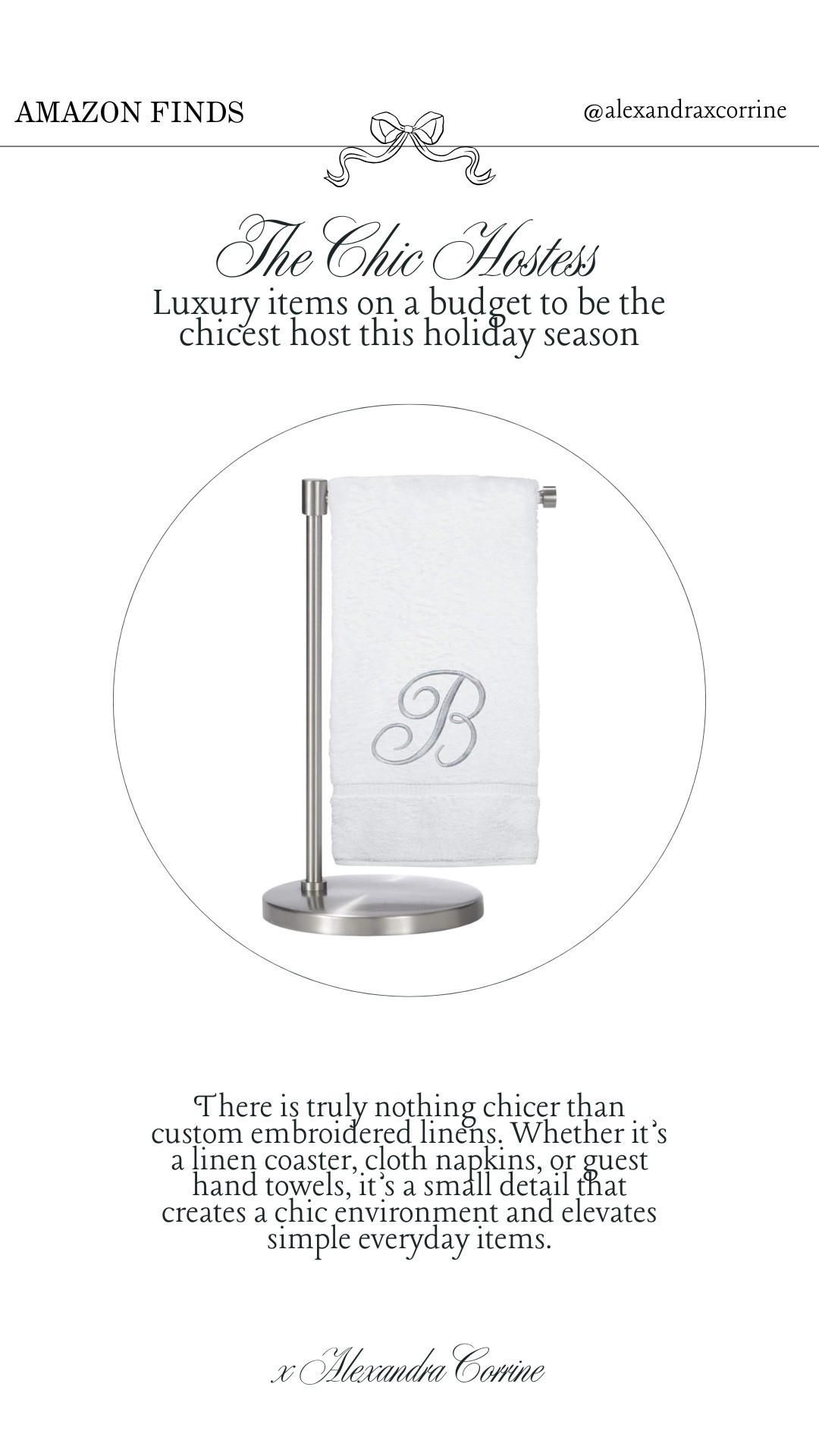 Chic hostess essentials from Amazon: Custom linens ☕️

Hosting, Amazon home finds, Amazon finds, luxury on a budget, bougie on a budget, host, holiday hosting essentials, linens, napkins, towels, coaster, personalized, custom, monogram 

#LTKHoliday #LTKHome
