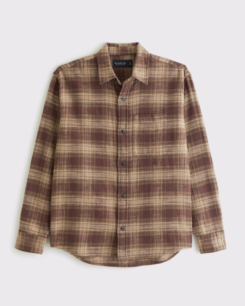 Slub Flannel | Abercrombie & Fitch (US)