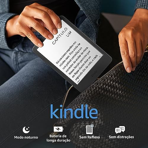 Kindle 11ª Geração (lançamento 2022) – Mais leve, com resolução de 300 ppi e o dobro de a... | Amazon (BR)