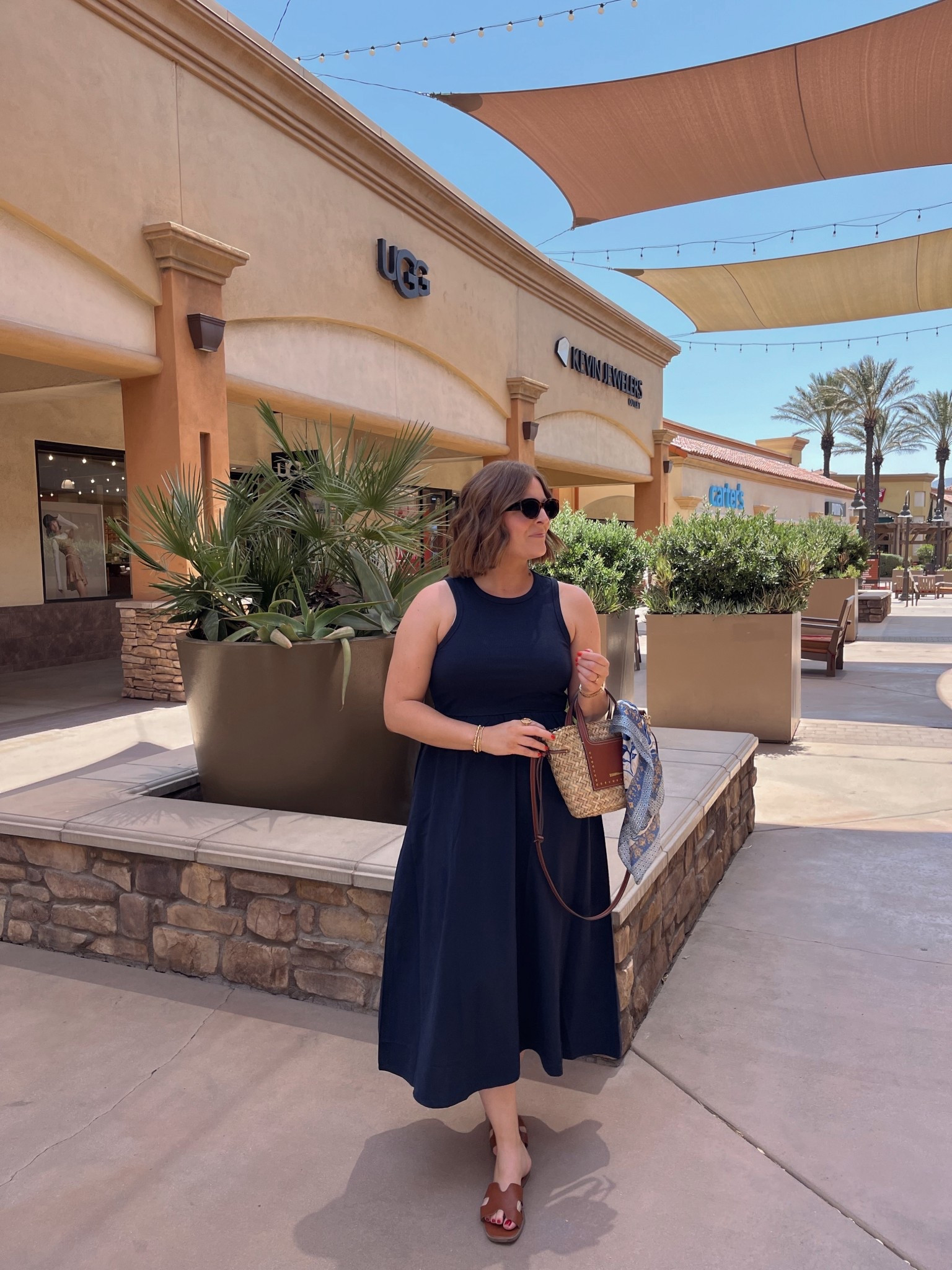 What I wore for an afternoon of shopping & lunch // my most comfortable dress. Wearing L (tts)

#LTKStyleTip #LTKMidsize #LTKSeasonal