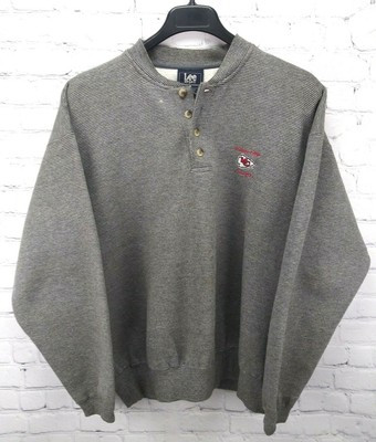 Vintage NFL Kansas City Chiefs Sweatshirt Sweater Size Large Gray Lee Sports  | eBay | eBay US