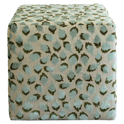 Trinka Cube Ottoman | One Kings Lane