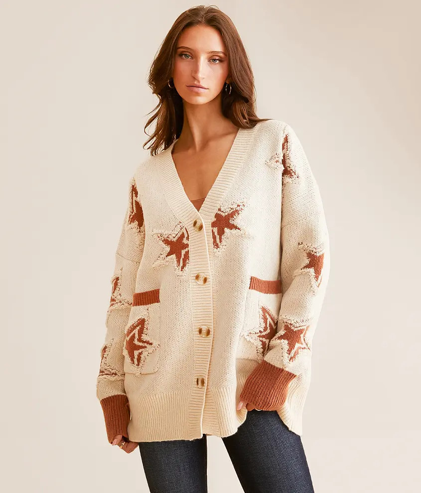 Star Cardigan Sweater | Buckle