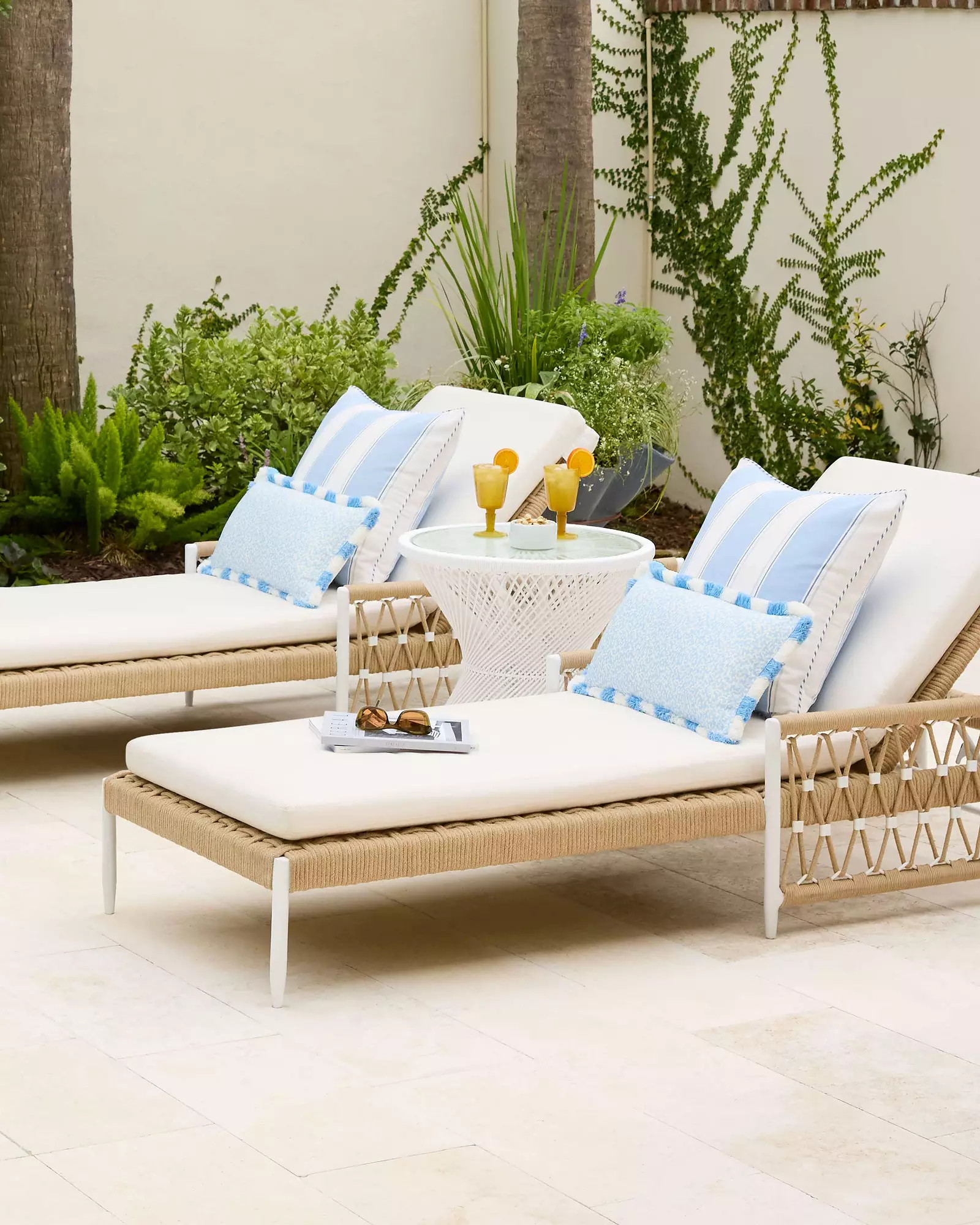 Perennials Port Stripe Outdoor Pillow Cover | Serena and Lily