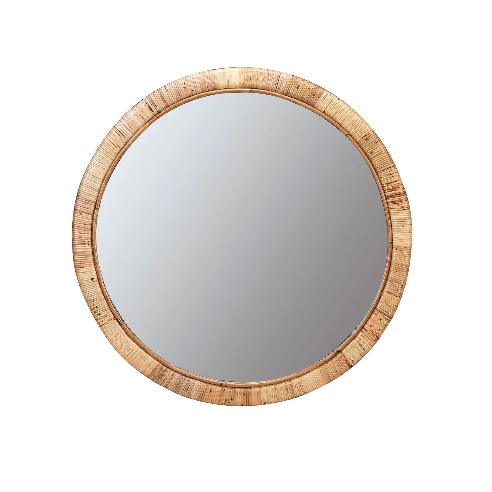 Rattan Round Wall Mirror | Brooke and Lou