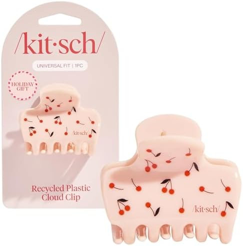 Kitsch Medium Hair Clips for Women – Strong Hold Claw Clips for Thick or Thin Hair – Recycled... | Amazon (US)