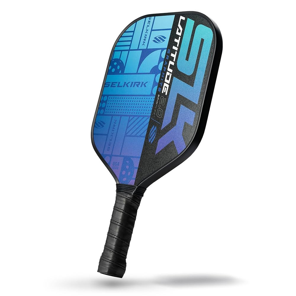 SLK Latitude 2.0 Pickleball Paddle | G4 Graphite Pickleball Paddle Face | Rev-Core+ Technology wi... | Amazon (US)