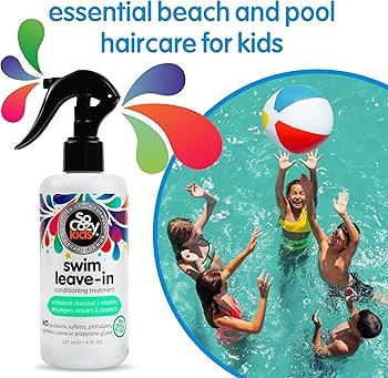 SoCozy Swim Leave In Conditioner Spray & Treatment for Kids Hair (8 Fl Oz) Protects & Repairs Poo... | Amazon (US)