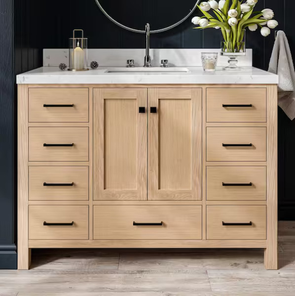 perfect Bathroom Vanity 

 #LTKvlog #LTKU #LTKHome