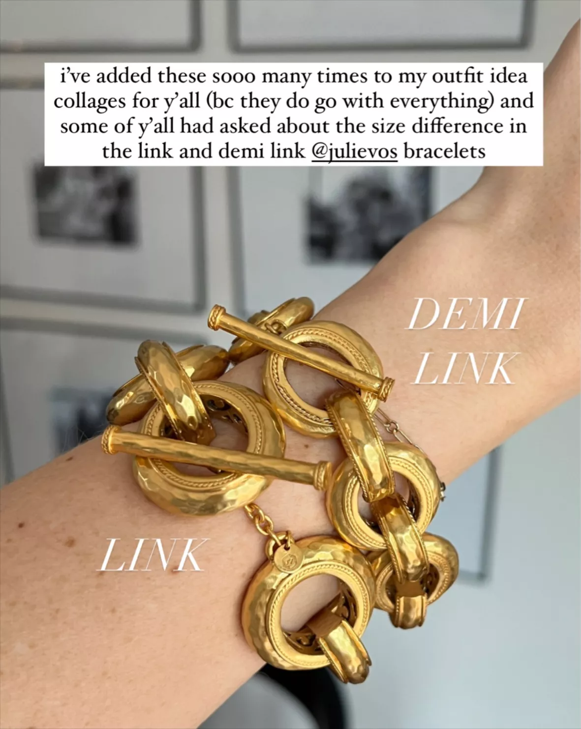 Cannes Demi Link Bracelet curated on LTK