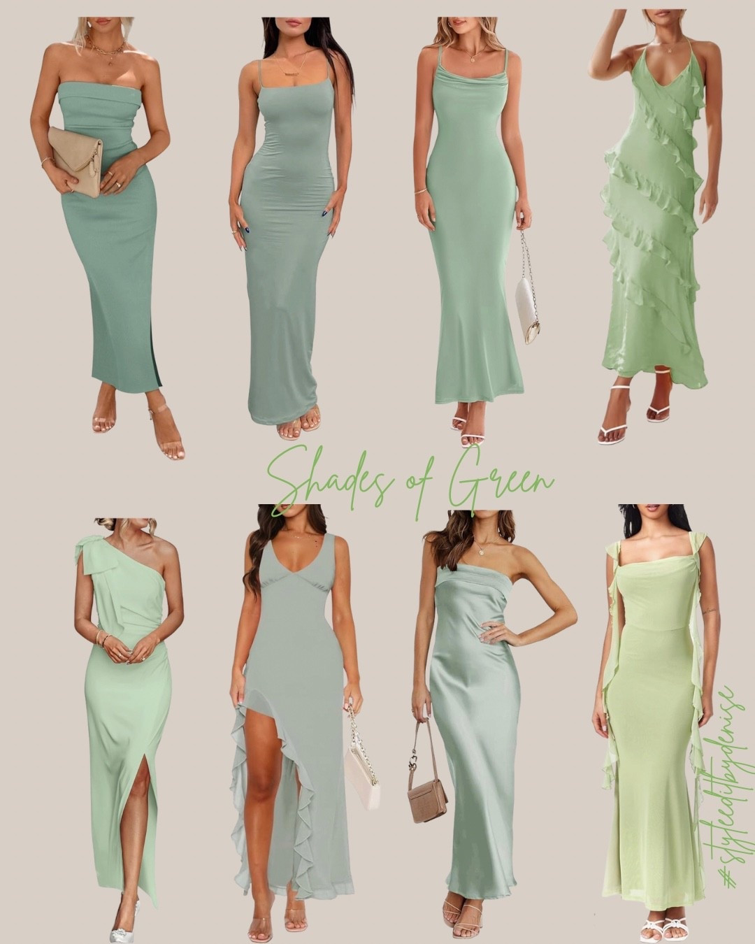 Shades of Green — Amazon Edit

Shades of green — an intentional Amazon edit.
Six dresses up close, one styled look.
Comment “link” to shop the full edit in my Amazon storefront.

 green dress   
 amazon dress   
 summer dress   
 spring dress   
 wedding guest dress   
 maxi dress   
 amazon fashion   
 amazon finds 

 #amazonedit   #amazonstorefront   #amazonfinds   #amazonfashion   #amazondresses   #greendress   #springdresses   #summerdresses   #quietluxury   #elevatedstyle