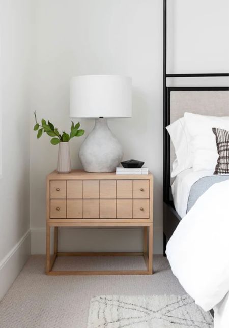My favorite nightstands are on major sale!!  I personally have these and love them!! #furniture #bedroom #studiomcgee #mcgeeandco #lamps #bed #lightwood

#LTKhome #LTKstyletip #LTKsalealert