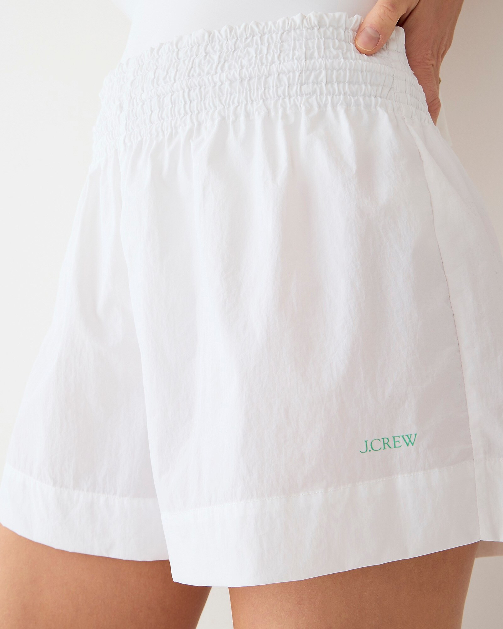 Smocked beach short | J. Crew US