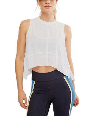 FP Movement Crew Neckline Curved Hem Tempo Tank | Dillard's | Dillard's